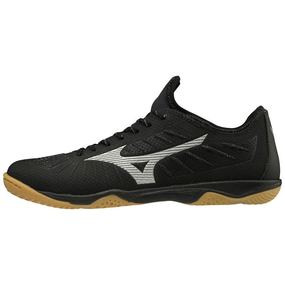 Scarpe Calcio Mizuno REBULA SALA ELITE IN Uomo - Nere/Argento - 40813-BPNS